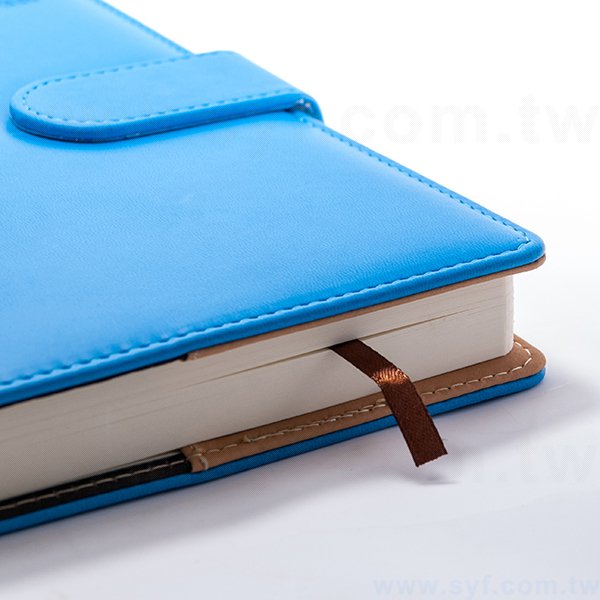 優雅簡約工商日誌-磁扣式活頁筆記本-可訂製內頁及客製化加印LOGO