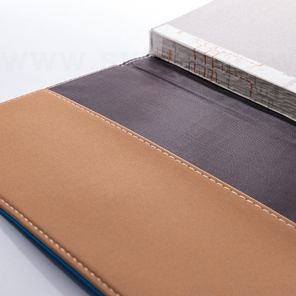 優雅簡約工商日誌-磁扣式活頁筆記本-可訂製內頁及客製化加印LOGO