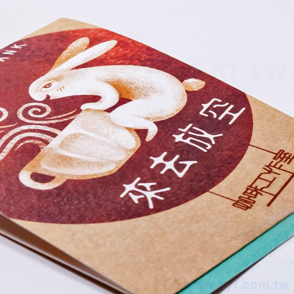 基本直式雙摺名片印製-雙面彩色印刷-客製化雙摺名片設計