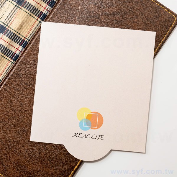 中圓型橫式雙摺名片印製-雙面彩色印刷-客製化名片設計印刷