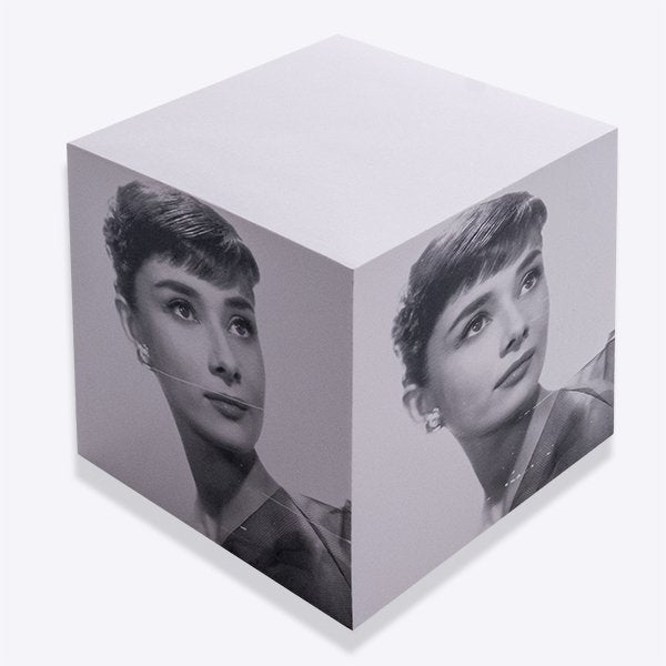 紙磚-方形創意便條紙-四面彩色印刷-禮贈品客製便條紙