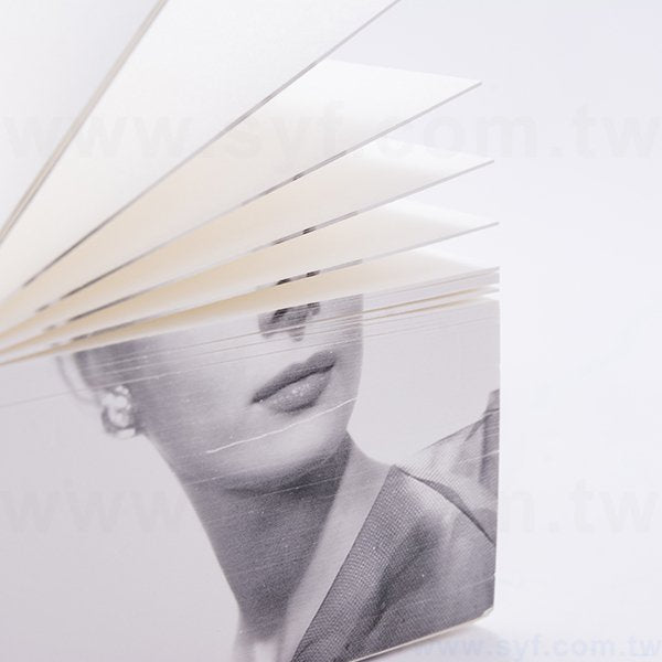 紙磚-方形創意便條紙-四面彩色印刷-禮贈品客製便條紙