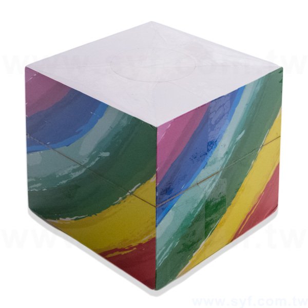 紙磚-方形創意便條紙-四面彩色印刷-禮贈品客製便條紙