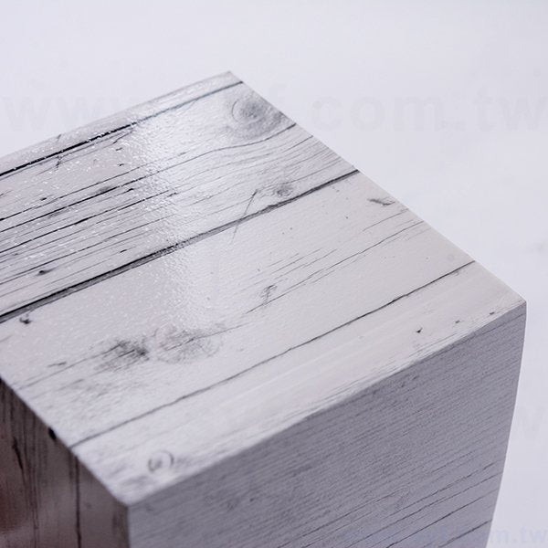 紙磚-方形創意便條紙-四面單色印刷加封面-禮贈品客製造型便條紙