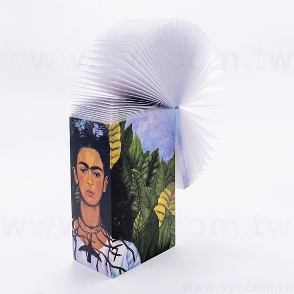 紙磚-方形創意便條紙-五面單色印刷-禮贈品客製造型便條紙