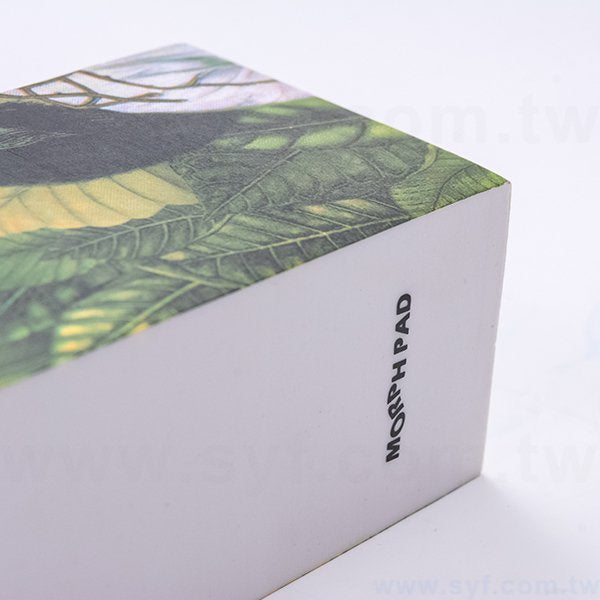 紙磚-方形創意便條紙-五面單色印刷-禮贈品客製造型便條紙