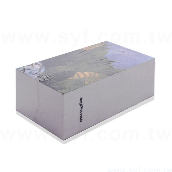 紙磚-方形創意便條紙-五面單色印刷-禮贈品客製造型便條紙