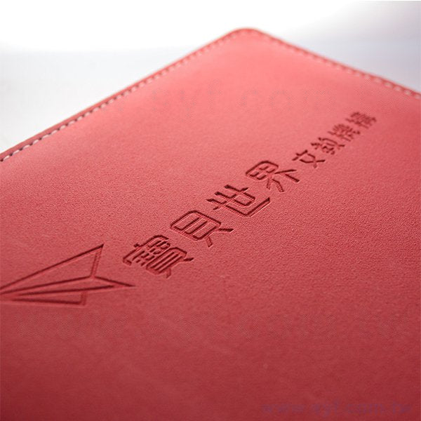 清新簡約工商日誌-插扣式活頁筆記本-可訂製內頁及客製化加印LOGO