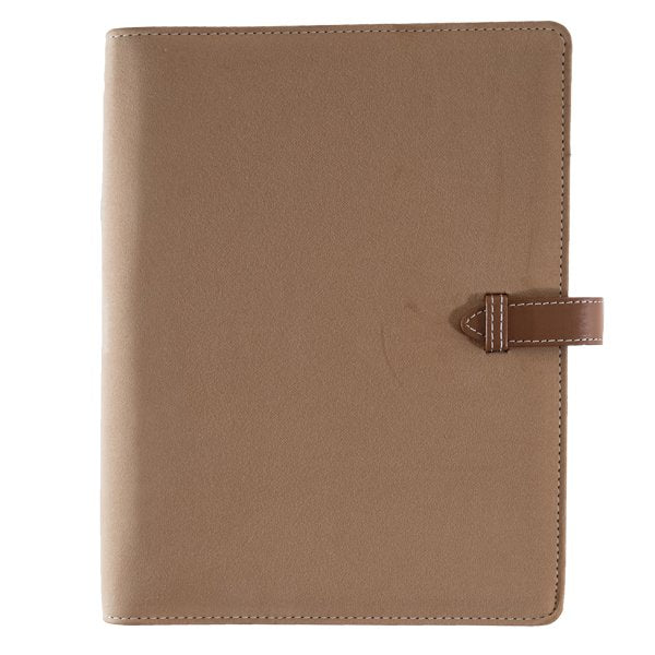 清新簡約工商日誌-插扣式活頁筆記本-可訂製內頁及客製化加印LOGO