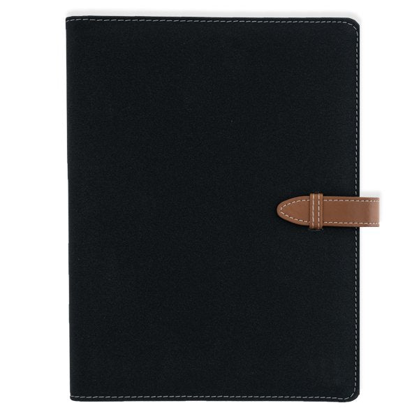 清新簡約工商日誌-插扣式活頁筆記本-可訂製內頁及客製化加印LOGO