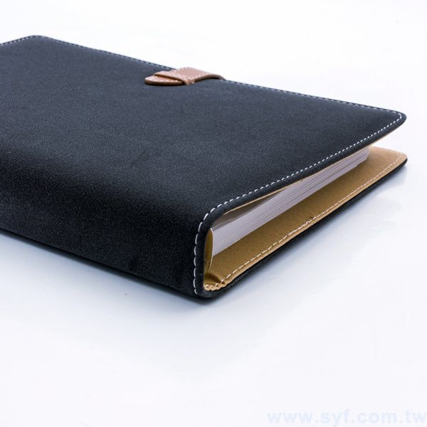 清新簡約工商日誌-插扣式活頁筆記本-可訂製內頁及客製化加印LOGO