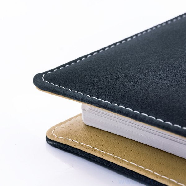 清新簡約工商日誌-插扣式活頁筆記本-可訂製內頁及客製化加印LOGO