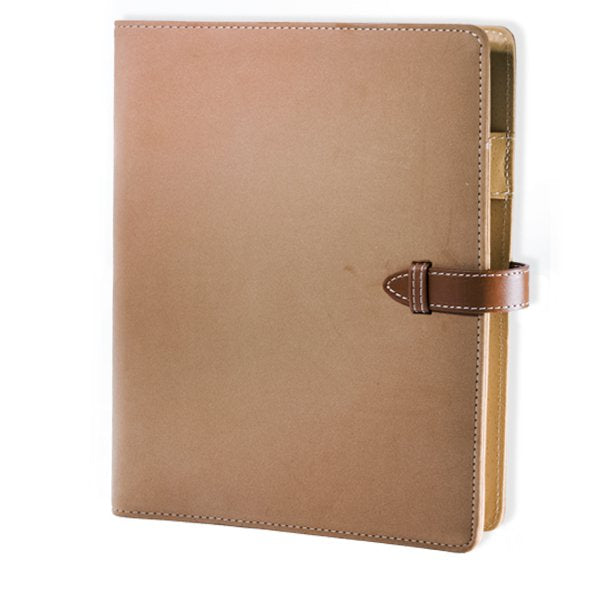 清新簡約工商日誌-插扣式活頁筆記本-可訂製內頁及客製化加印LOGO