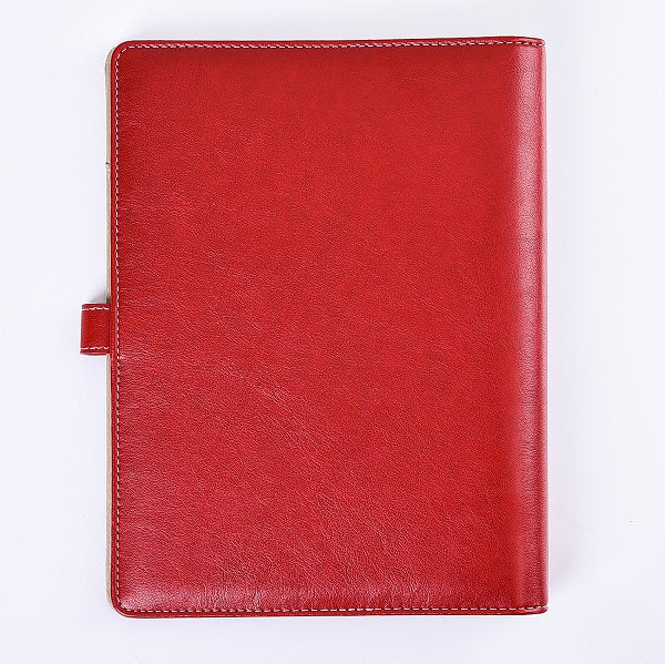 簡約高雅工商日誌-壓扣式活頁筆記本-可訂製內頁及客製化加印LOGO