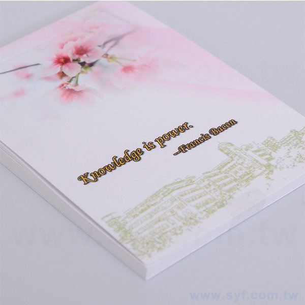 膠裝便條紙封面亮膜