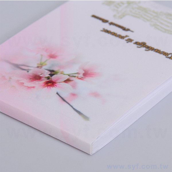 膠裝便條紙封面亮膜