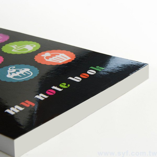 膠裝便條紙封面亮膜