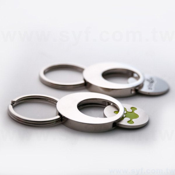 造型鑰匙圈-金屬可換代幣創意鑰匙圈禮贈品-金屬鑰匙圈訂做-客製化鑰匙圈