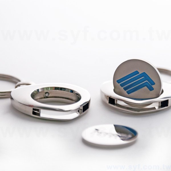 造型鑰匙圈-金屬可換代幣創意鑰匙圈禮贈品-金屬鑰匙圈訂做-客製化鑰匙圈