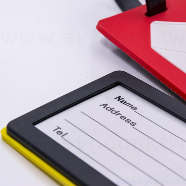 識別證套-矽膠製作-可印製企業LOGO客製化禮品