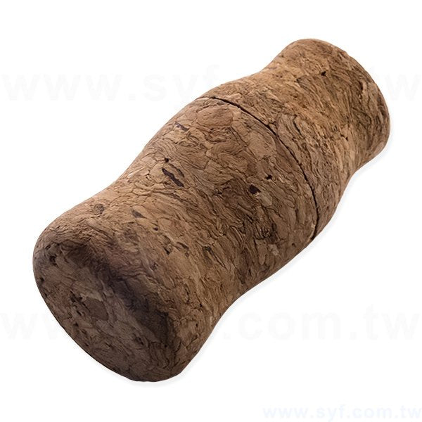 環保隨身碟-曲線木製軟木塞禮贈品USB-造型隨身碟-客製隨身碟容量-採購訂製印刷推薦禮品