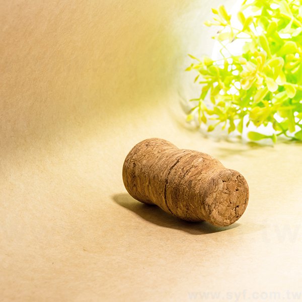 環保隨身碟-曲線木製軟木塞禮贈品USB-造型隨身碟-客製隨身碟容量-採購訂製印刷推薦禮品