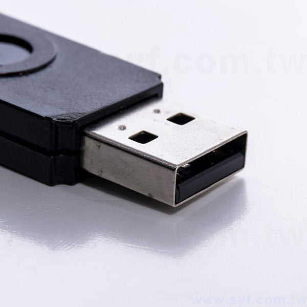 隨身碟-商務禮贈品簡約USB-黑色中心款隨身碟-客製隨身碟容量-採購訂製印刷推薦禮品