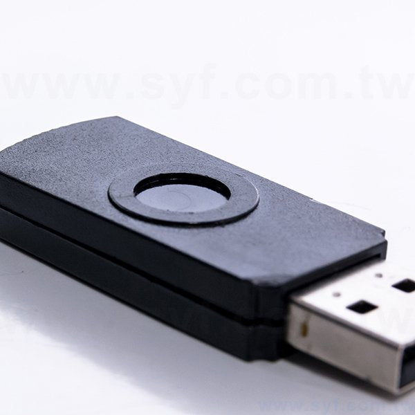 隨身碟-商務禮贈品簡約USB-黑色中心款隨身碟-客製隨身碟容量-採購訂製印刷推薦禮品