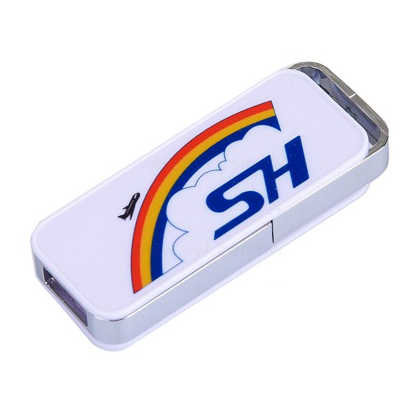 隨身碟-商務禮贈品-推拉式金屬USB隨身碟-客製隨身碟容量-工廠客製化印刷推薦禮品