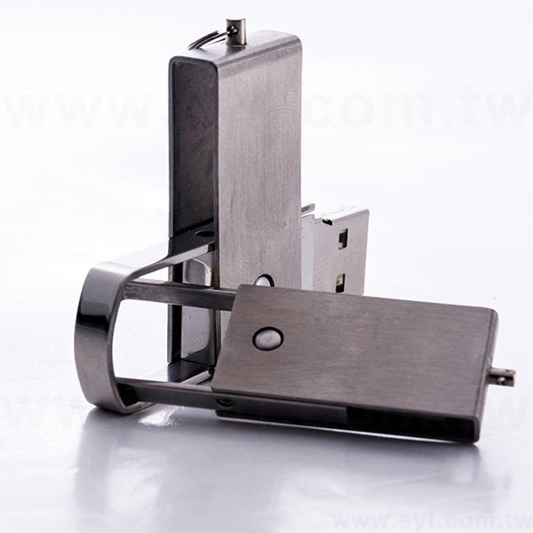 隨身碟-商務禮贈品-大小尺寸旋轉金屬USB隨身碟-客製隨身碟容量-採購訂製印刷推薦禮品