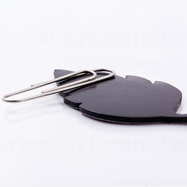 葉子造型厚磁鐵70mm-學校文宣活動推廣軟磁鐵製作-廣告磁鐵印刷