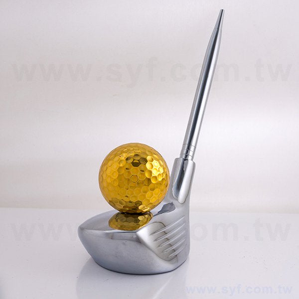 高爾夫球組廣告金屬筆-鋼筆推薦股東會禮品筆-企業禮贈品筆