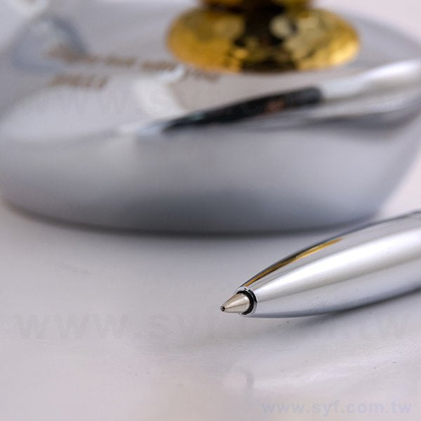 高爾夫球組廣告金屬筆-鋼筆推薦股東會禮品筆-企業禮贈品筆