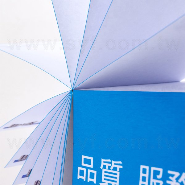 紙磚-方形棧板便條紙-五面彩色印刷-禮贈品客製便條紙-加棧板