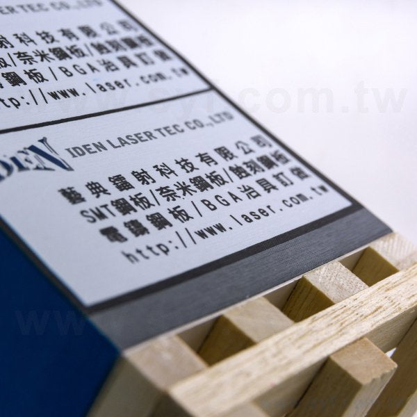 紙磚-方形棧板便條紙-五面彩色印刷-禮贈品客製便條紙-加棧板