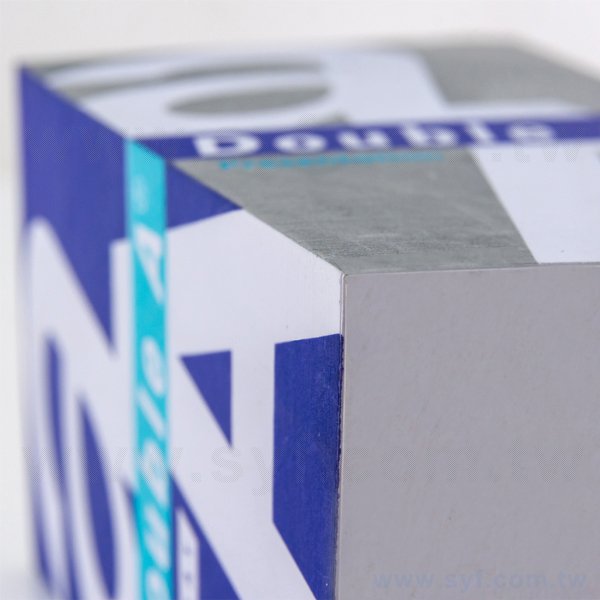 紙磚-方形創意便條紙-四面印刷-禮贈品客製便條紙