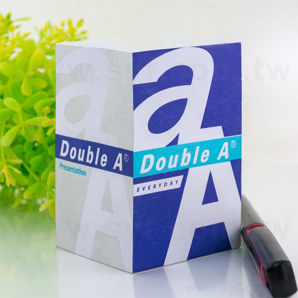 紙磚-方形創意便條紙-四面印刷-禮贈品客製便條紙