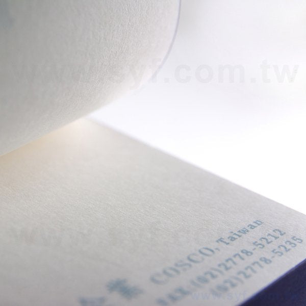 紙磚-方形創意便條紙-五面單色印刷-禮贈品客製便條紙