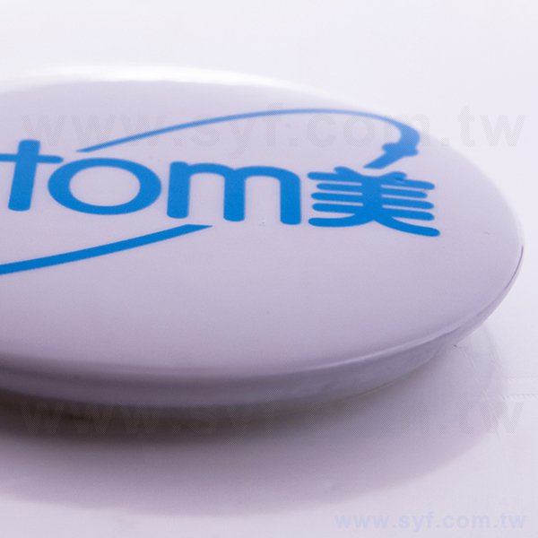 別針胸章-58mm圓形亮膜胸章製作-學校企業禮贈品客製化胸章設計