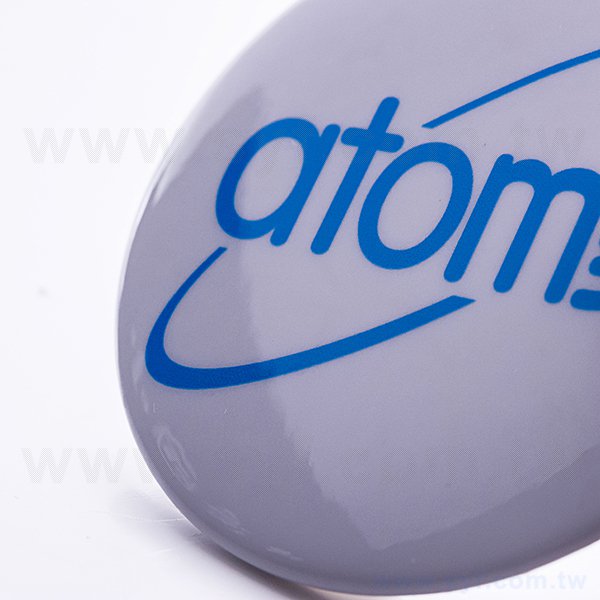 別針胸章-58mm圓形亮膜胸章製作-學校企業禮贈品客製化胸章設計