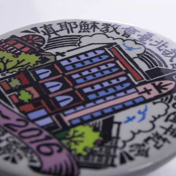 磁鐵-58mm磁鐵式開瓶器-客訂製作-學校企業禮贈品客製化磁鐵設計