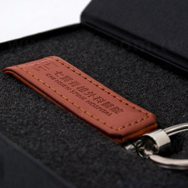 磁吸式紙盒-七賢脊椎外科醫院-掀蓋隨身碟禮物盒-內層附緩衝泡棉-客製化禮贈品包裝盒