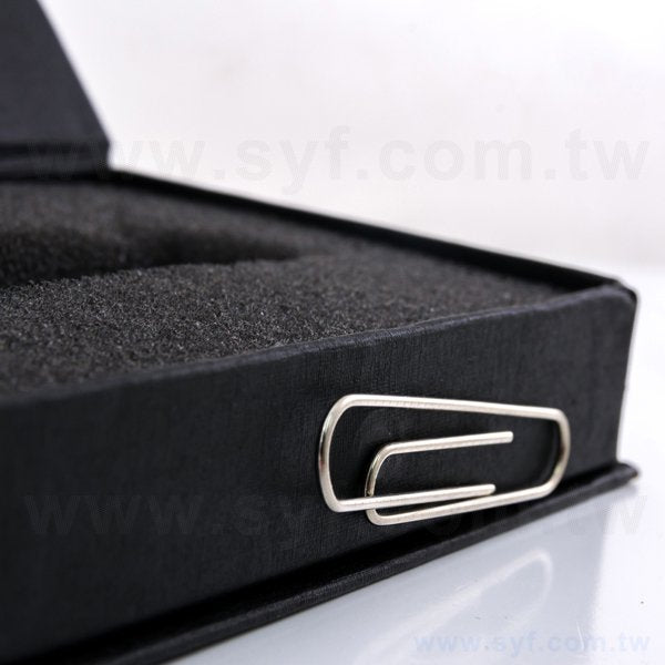 磁吸式紙盒-七賢脊椎外科醫院-掀蓋隨身碟禮物盒-內層附緩衝泡棉-客製化禮贈品包裝盒