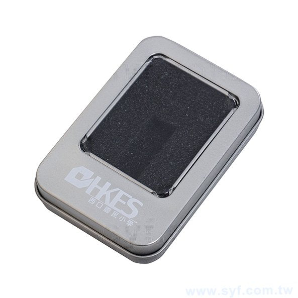 開窗迷你扁方盒-聖橋亞企業有限公司-馬口鐵禮物盒-客製化禮贈品包裝盒