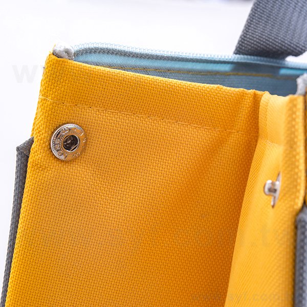 牛津布内襯海绵EVA拉鏈保温袋-可加LOGO客製化印刷