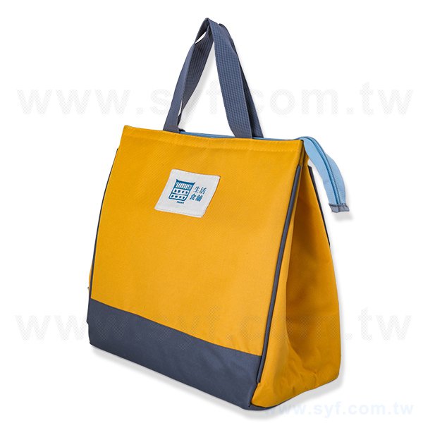 牛津布内襯海绵EVA拉鏈保温袋-可加LOGO客製化印刷