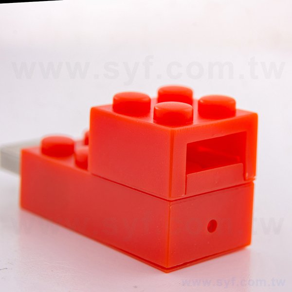 造型隨身碟-塑膠USB-積木隨身碟-客製隨身碟容量-採購訂製印刷推薦禮品