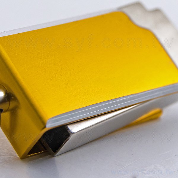 隨身碟-輕巧旋轉金屬二合一隨身碟-客製隨身碟容量-採購推薦股東會贈品