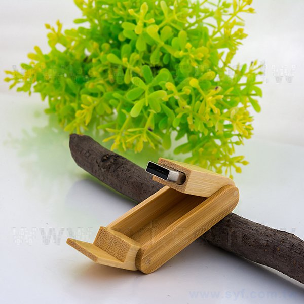 環保隨身碟-原木旋轉式USB-客製隨身碟容量-採購訂製印刷推薦禮品