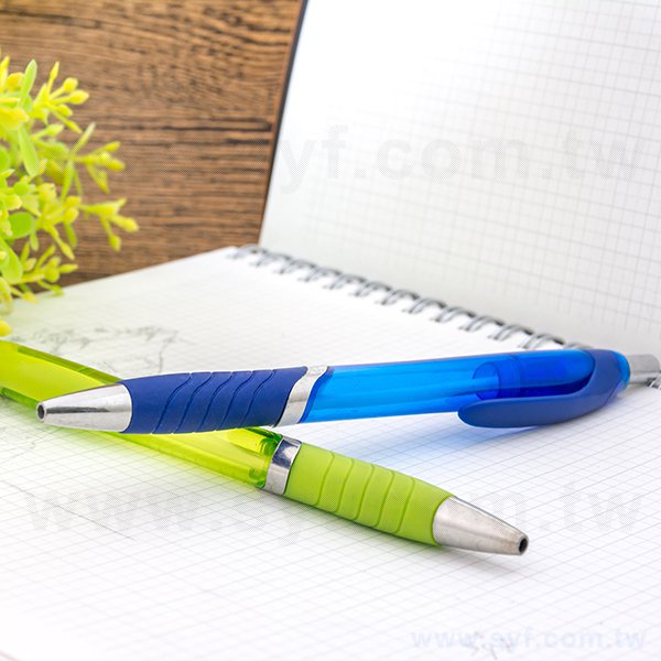 廣告筆-防滑透明筆管廣告筆-單色原子筆-工廠客製化印刷贈品筆